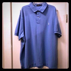 Ralph Lauren Classic Fit Mesh Polo Shirt 3XB EUC
